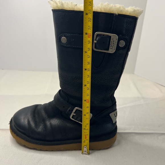 UGG Black Kids Girl Boots US 11 / EU 28 - Picture 11 of 13